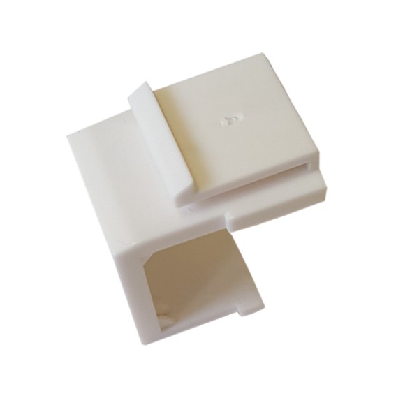 Keystone obturateur blanc plein - Bouchon