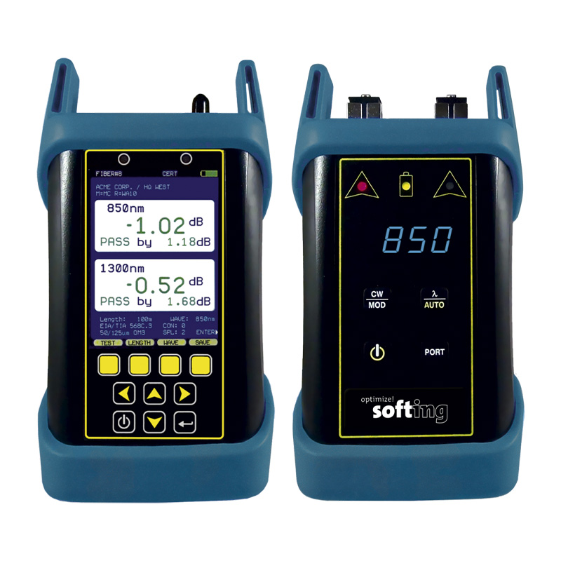 SOFTING - FiberXpert 700 - Kit de mesure d’atténuation optique
