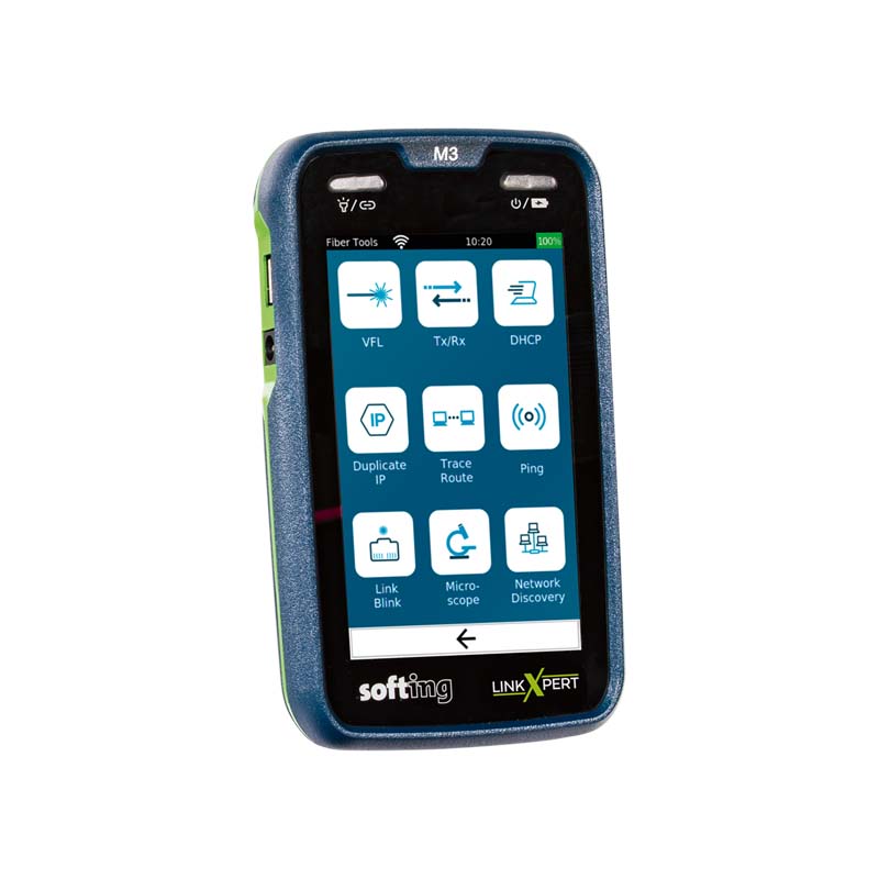 SOFTING - LinkXpert M3 testeur RJ45+malette de transport équipée