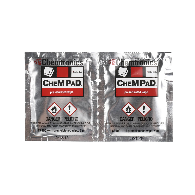 Lingette de nettoyage imbibée d'alcool ChemPad - NPR