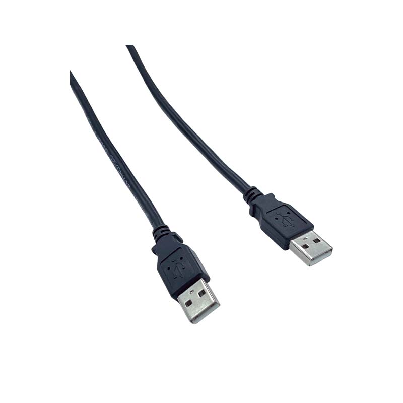 Cordon USB2.0 A-A M/M HQ - AWG28+20 - Noir - 3m - NPR