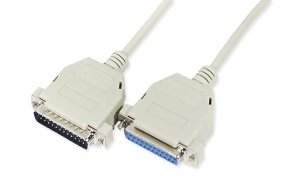 Rallonge DB25 M / F - 2 m - Gris