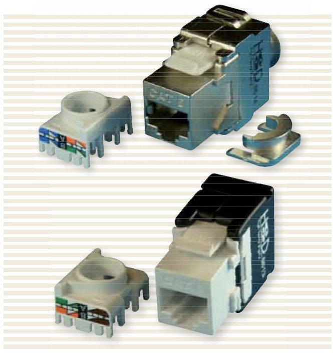 HSD - Connecteur RJ45 sans outils Zamac Cat.6 FTP