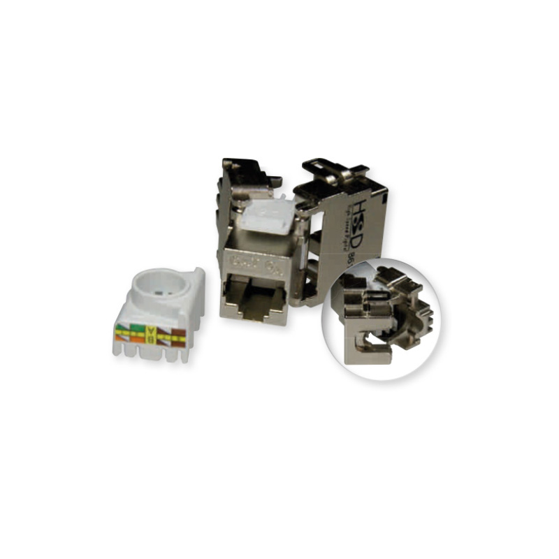HSD - Connecteur RJ45 sans outils Zamac Cat.6A FTP