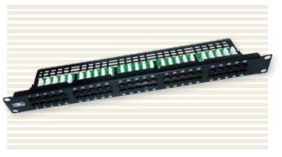 HSD - Panneau RJ45 - 50 ports Téléphonique ISDN