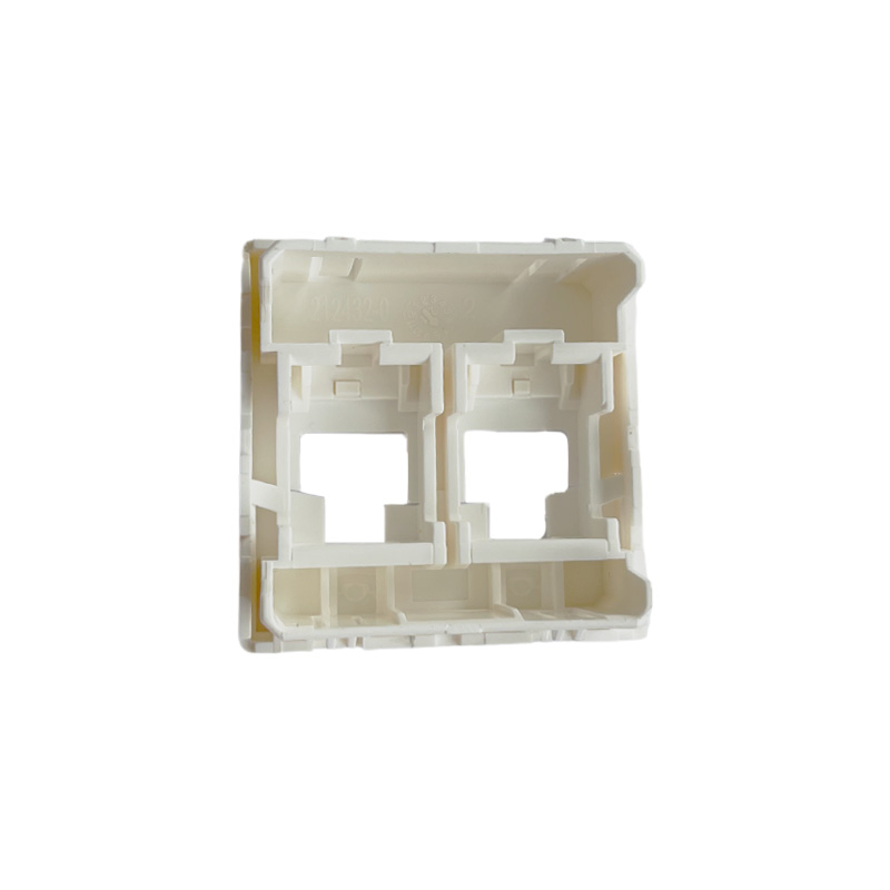 CORNING 3M - Face avant 45x45 pour 2 RJ45 - blanc