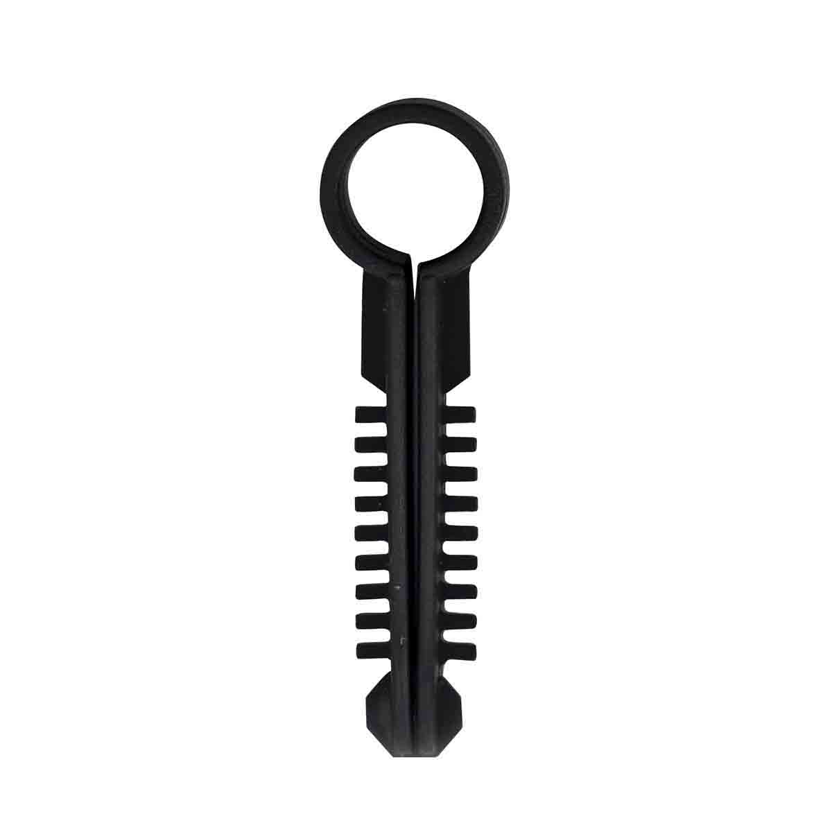 Pontet cheville rond noir TED - Ø5-6mm /Qté 200