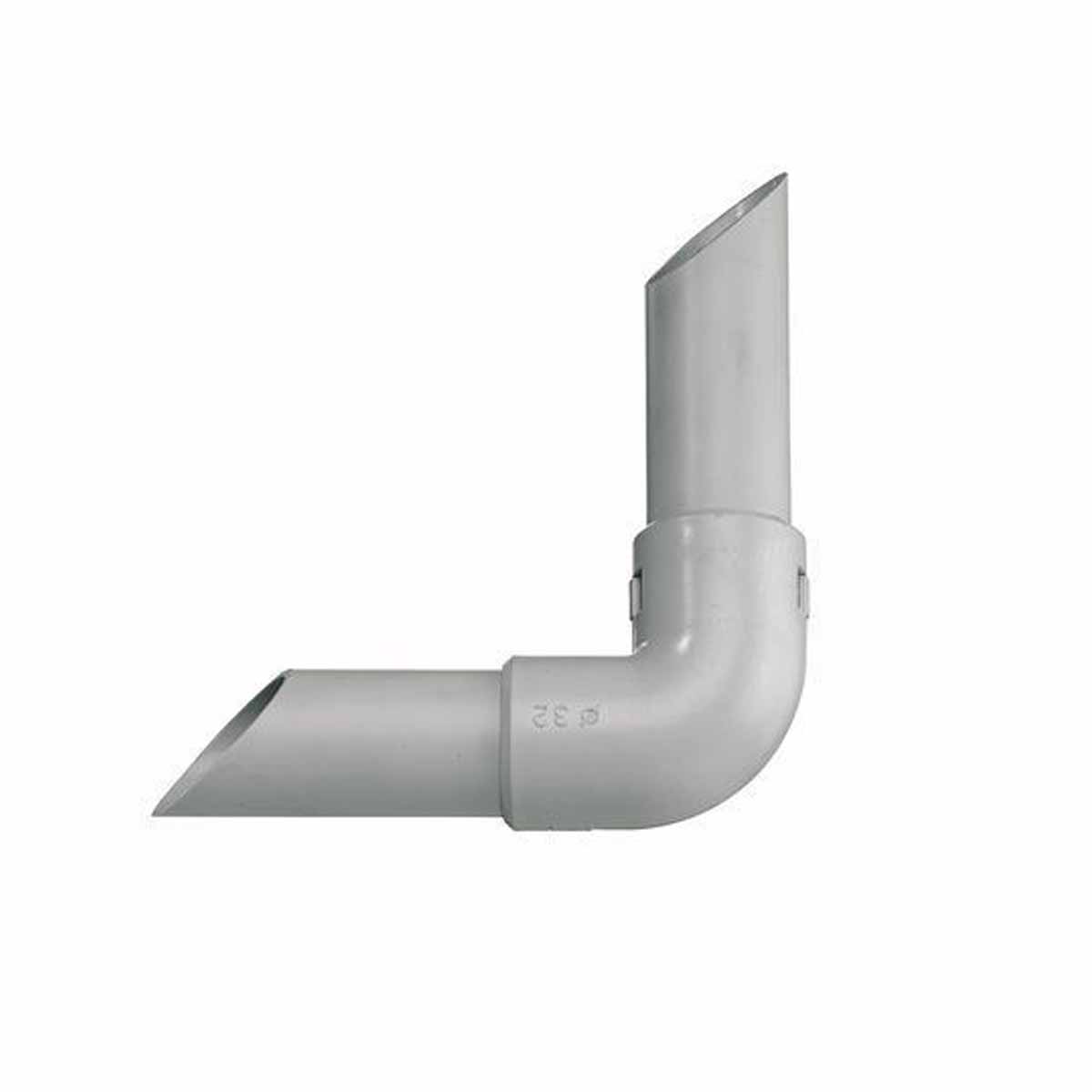 Equerre 90° pour tube IRO Ø25mm /Qté 50