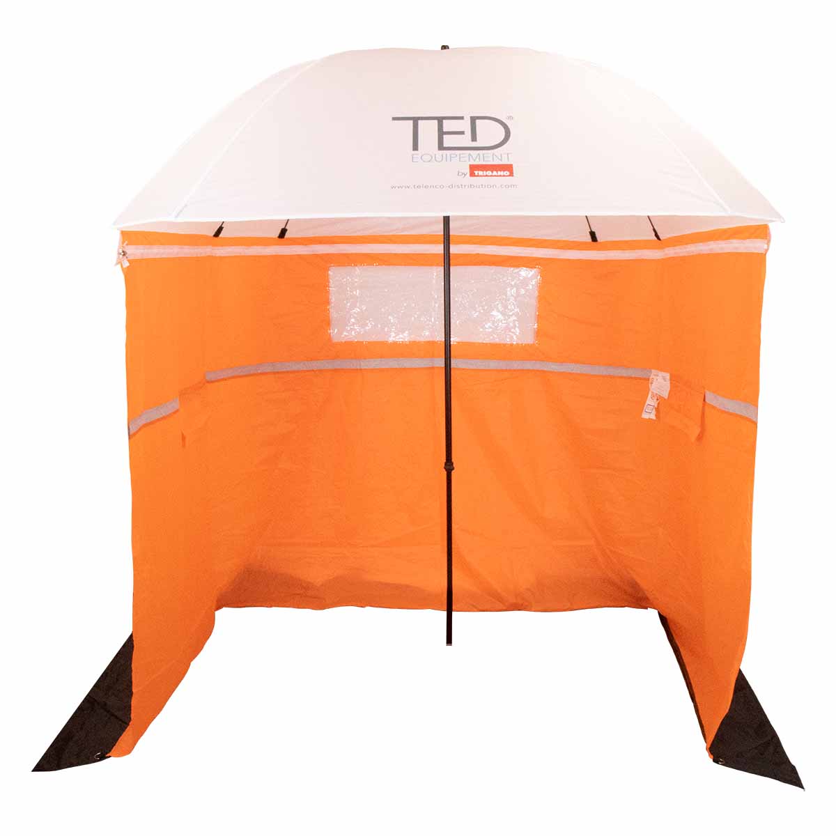 Parapluie tente TED by Trigano haute visibilité orange