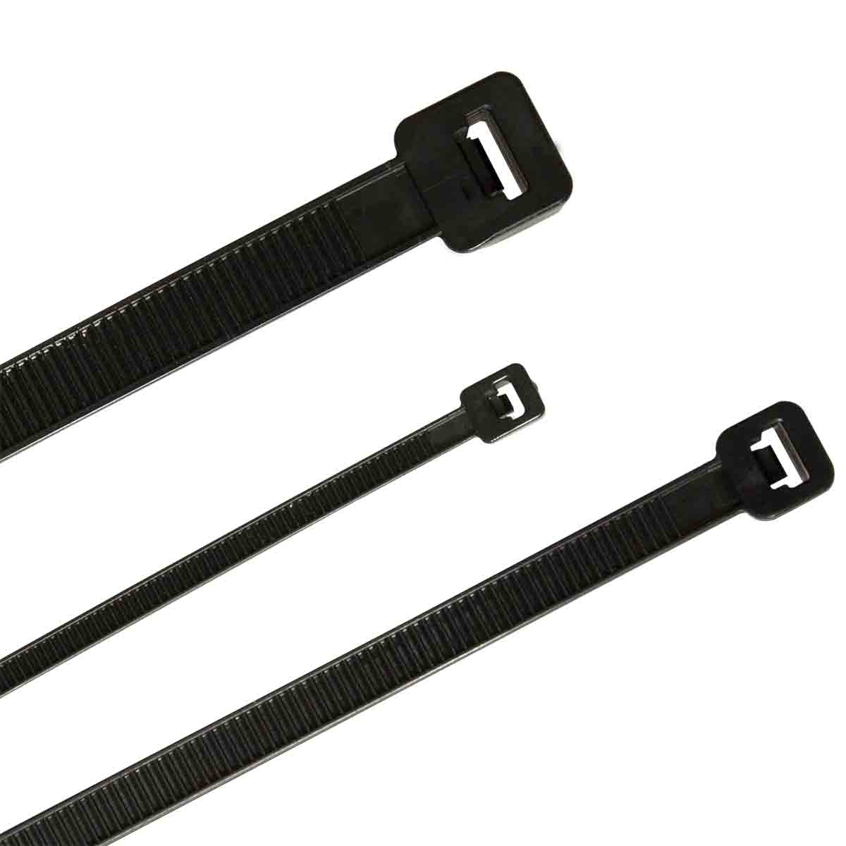 Collier noir PA6.6 TED - 360x7,6mm /Qté 100