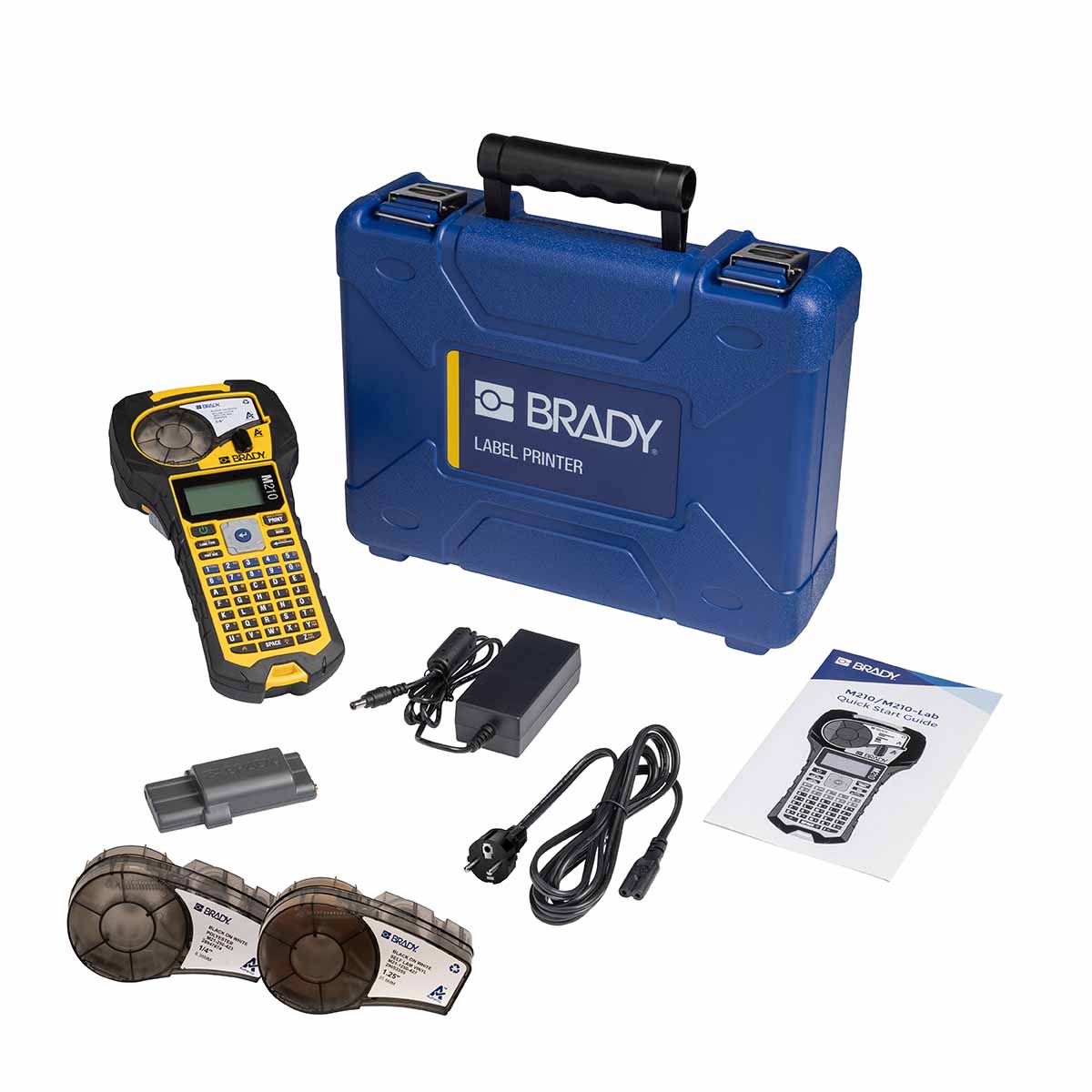 Etiqueteuse BRADY M210 batterie + chargeur + valise + cartouches