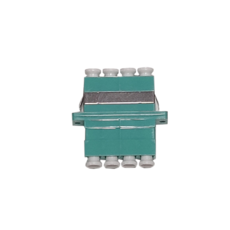 HSD - Adaptateur Quad LC-PC OM3 MM - Plastique Aqua avo