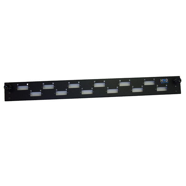 HSD - Face avant 12 SC simplex ou 12 LC duplex pour UOPP avec 9930