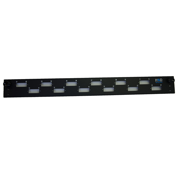 HSD - Face avant 12 SC duplex ou LC Quad pour UOPP avec 9930