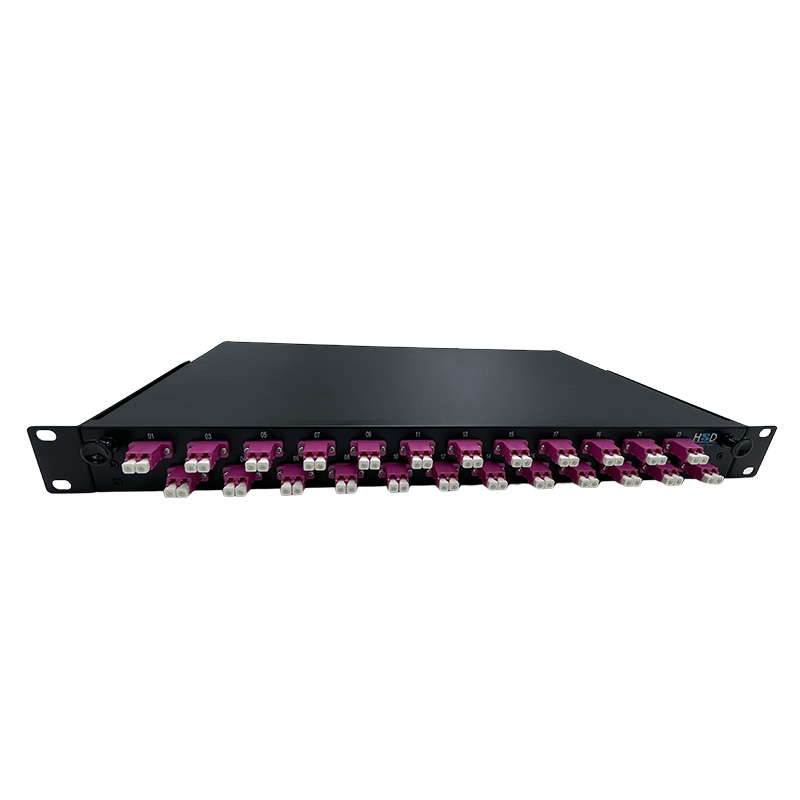 HSD - Tiroir optique 24 LC Dx OM4 équipé de 24T LC Dx