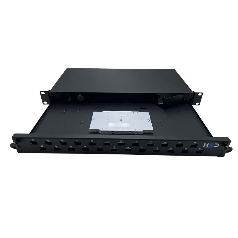 HSD v2 - Tiroir optique 24 SC Sx/LC Dx vide