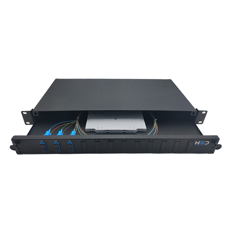 HSD v2 - Tiroir optique 12 SC Dx OS2 équipé de 3T SC Dx & 6P