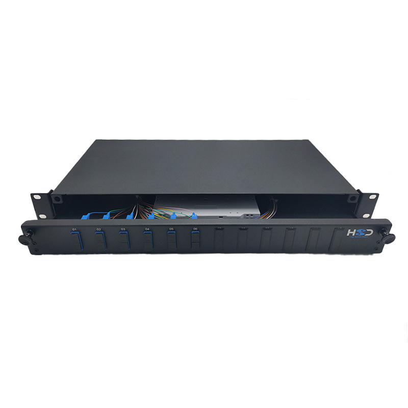 HSD v2 - Tiroir optique 12 SC Dx OS2 équipé de 6T SC Dx & 12P