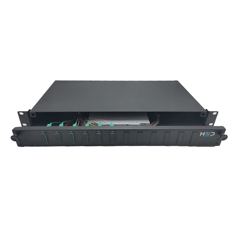 HSD v2 - Tiroir optique 12 SC Dx OM4 équipé de 6T SC Dx & 12P