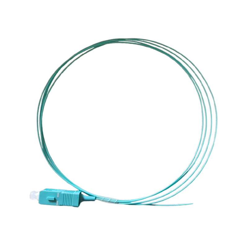 Pigtail SC multimode OM3 - aqua - 1.5m