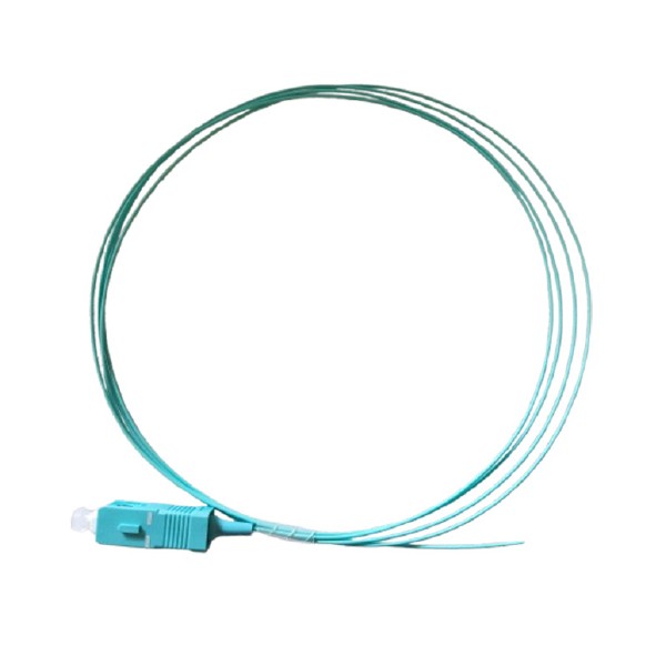 Pigtail SC multimode OM4 - aqua - 1.5m