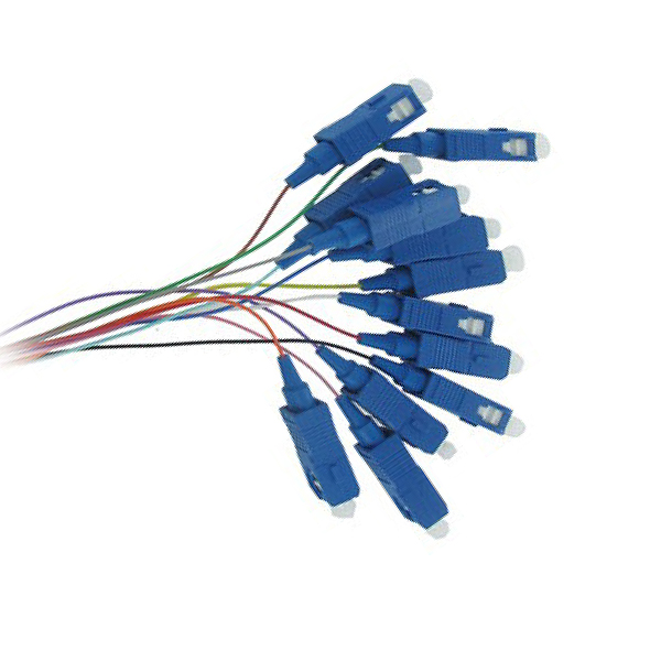 Pigtail SC monomode OS2 - 1.5m - lot de 12 couleurs