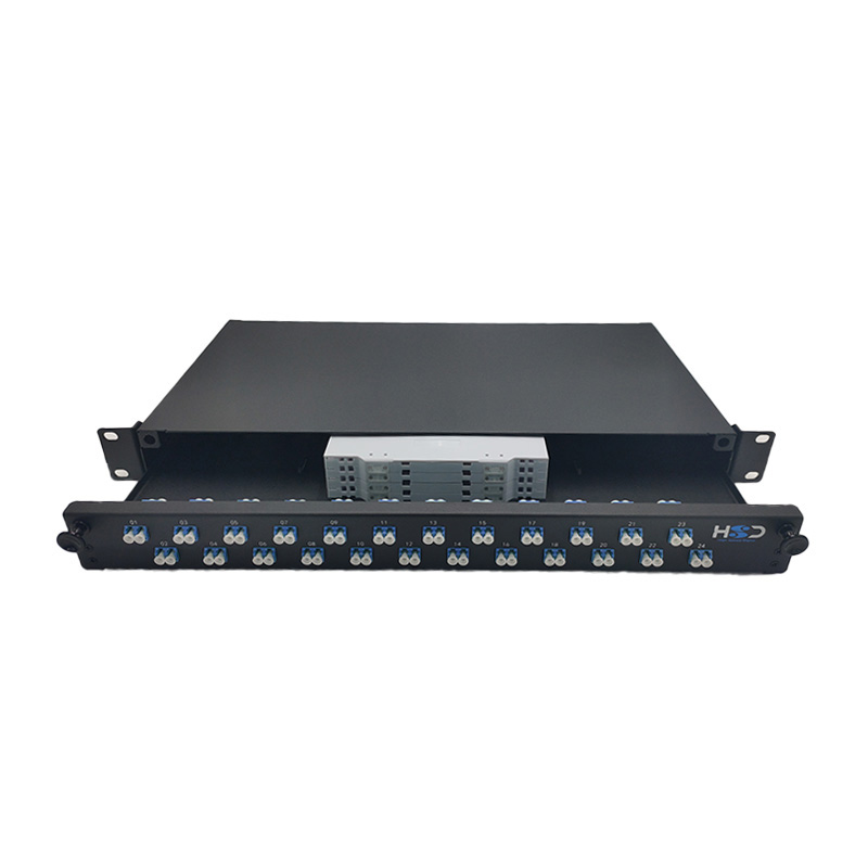 HSD v2 - Tiroir optique 24 LC Dx monomode équipé de 24T LC Dx