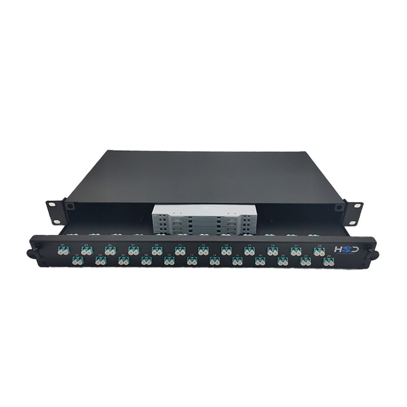 HSD v2 - Tiroir optique 24 LC Dx multimode équipé de 24T LC Dx