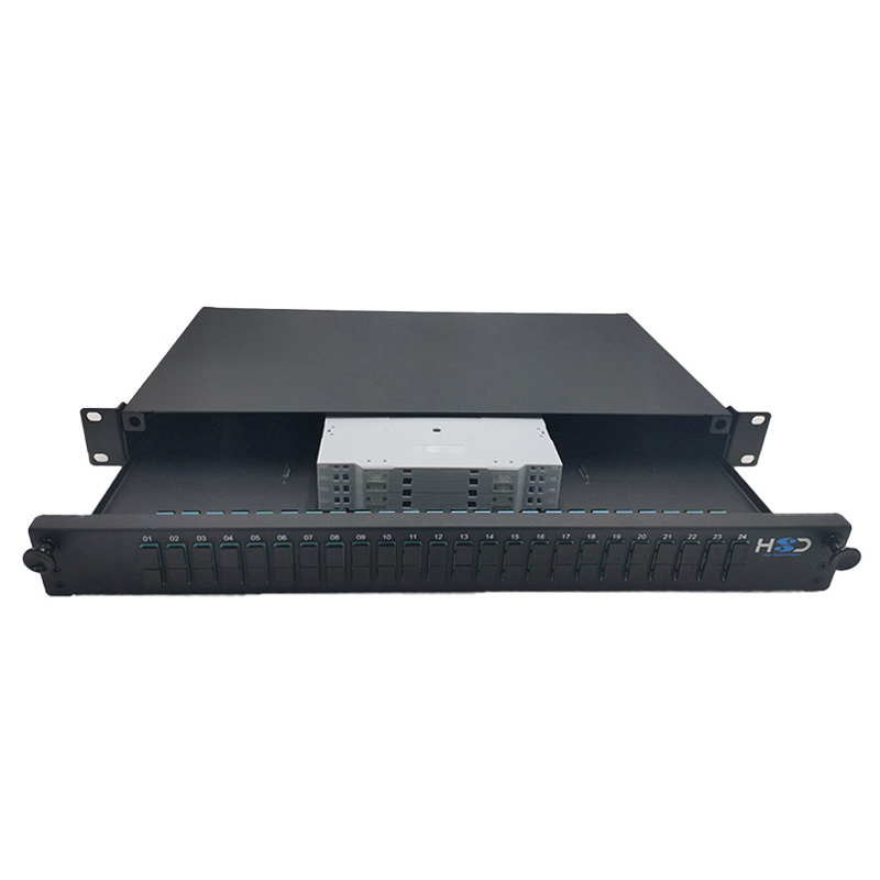 HSD v2 - Tiroir optique 24 SC Dx multimode équipé de 24T SC Dx