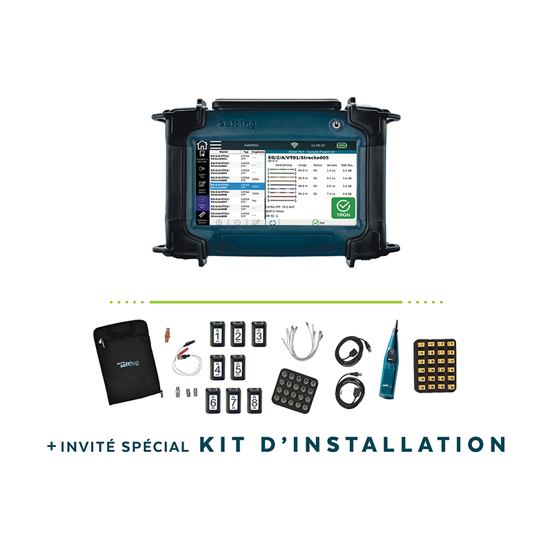 SOFTING - NetXpert XG2 Testeur performance 10Gbit + KIT installation