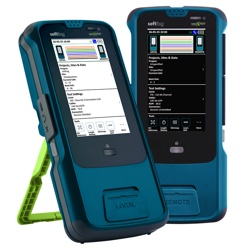SOFTING - WireXpert MPC8 - Certificateur de câble Cuivre 0.1-3000 MHz