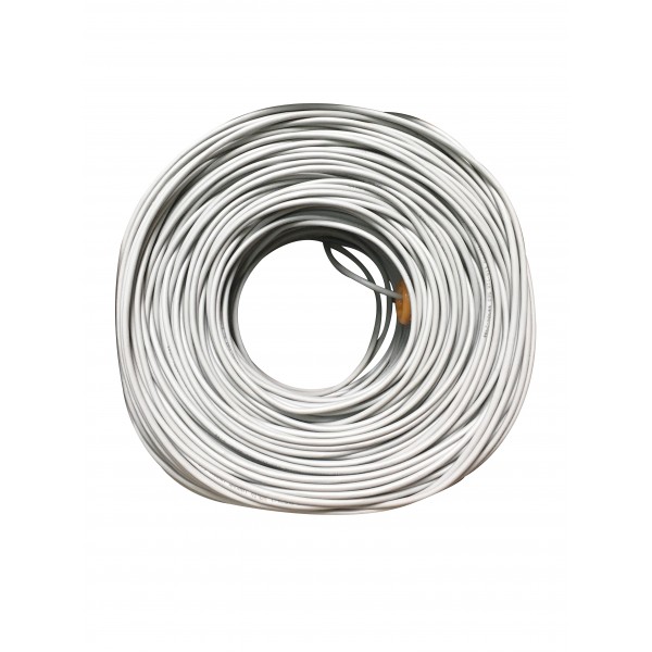 UPTEC - Câble monobrin - Cat5e FTP - 4 paires gris AWG24 - 305m