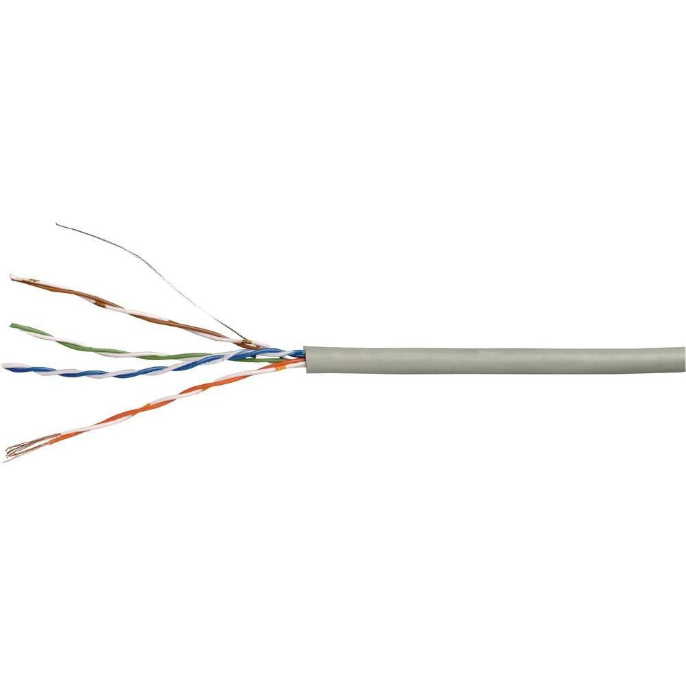 Câble multibrin - Cat6 F/UTP - 4 paires gris CCS - 500m - NPR