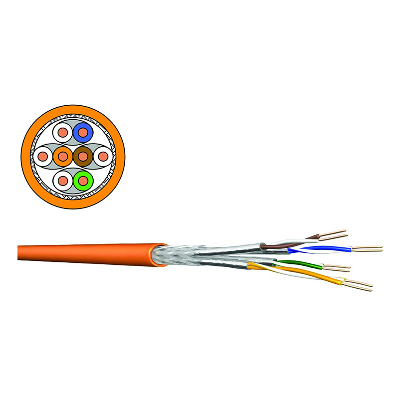 DRAKA - Câble monobrin - Cat7 S/FTP - 4 paires LSHF - 1000m- NPR