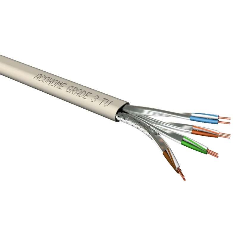 ACOME - Câble Grade 3TV 4 paires LSOH - Ivoire - 100m - NPR