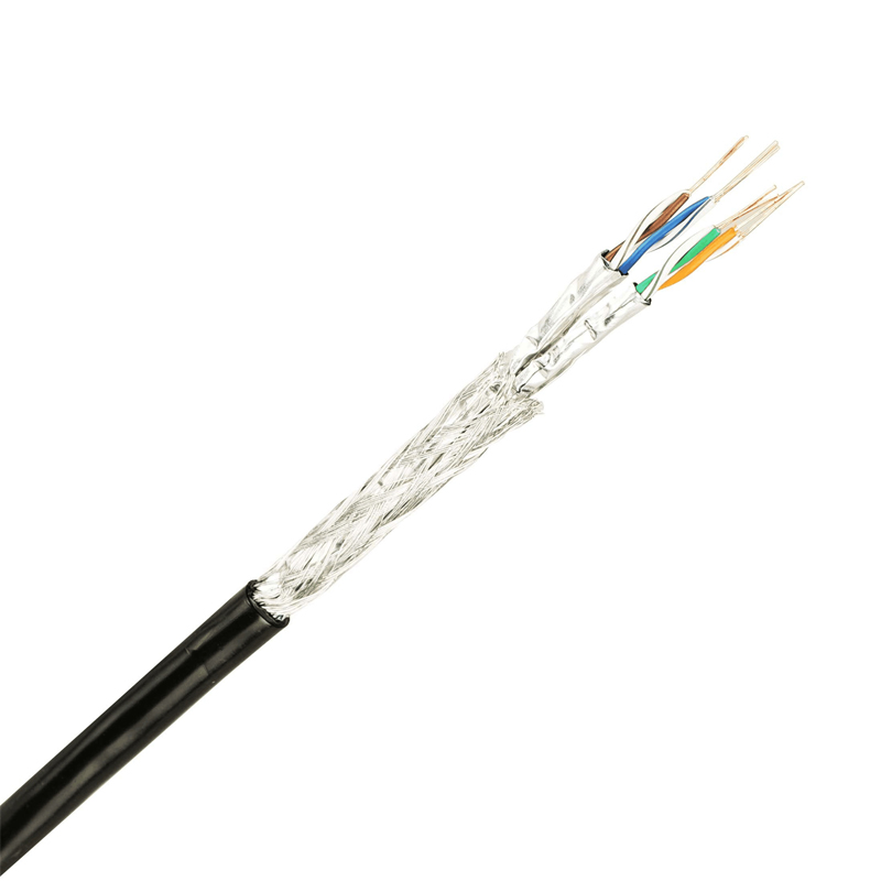 HsD - Câble monobrin - Cat6a S/FTP - 4 paires - AWG26 Int/Ext - 305m