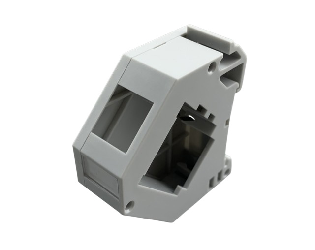 Adaptateur Keystone RJ45 support rail din PVC