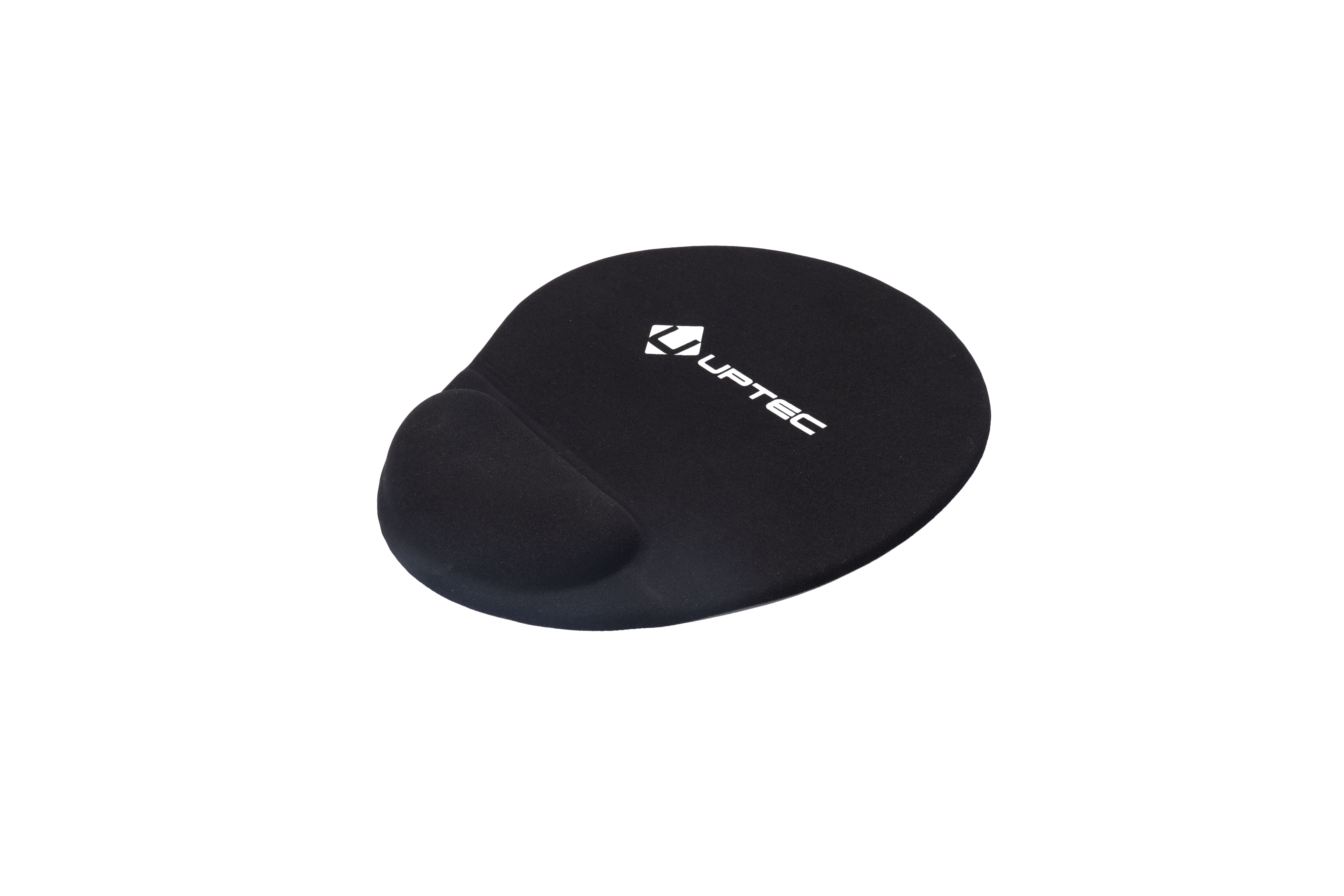 UPTEC - Tapis de souris NOIR avec repose poignet en gel