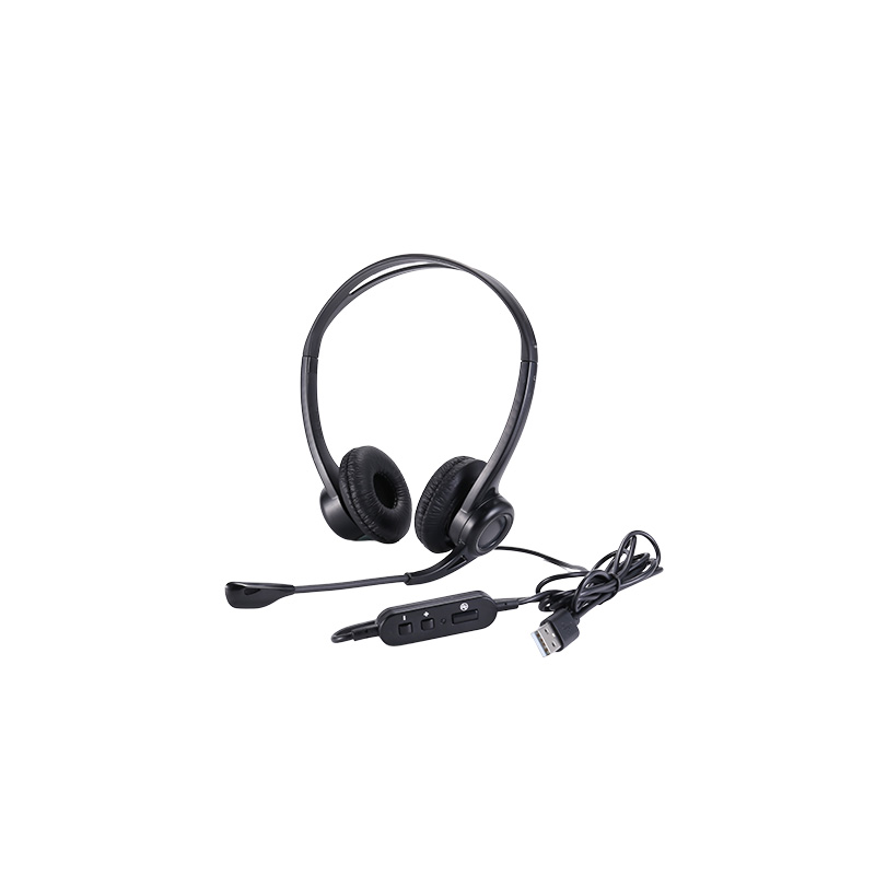 UPTEC - Casque/Micro USB suppression bruit ambiant - câble 2m - NPR
