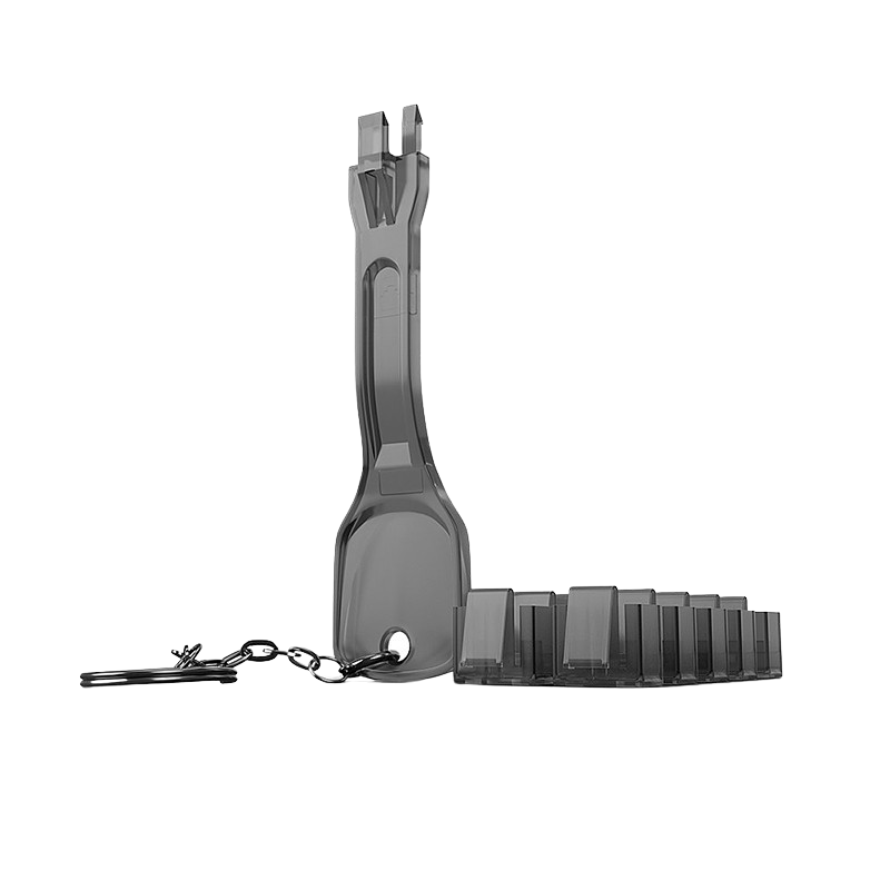 Kit 10 verrous bloqueurs de port RJ45 + clé de déverouillage - Noir
