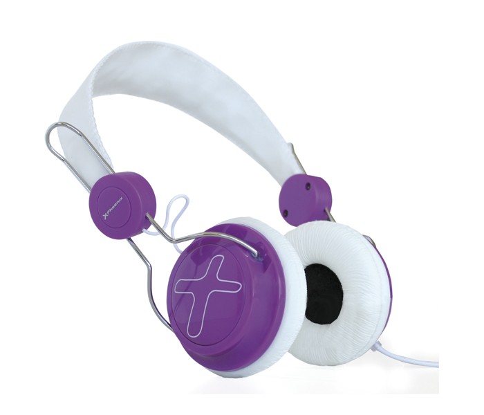 Casque avec micro 720AIR - Violet- Jack 3.5 mm - Câble 1.20 m - EOL
