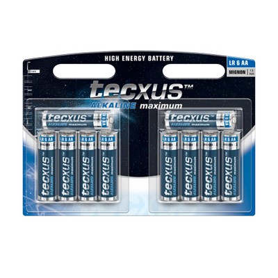 Piles alcaline LR 6 - AA - pack de 10