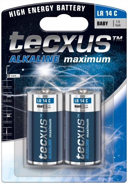 Piles alcaline LR 14 - C - pack de 2