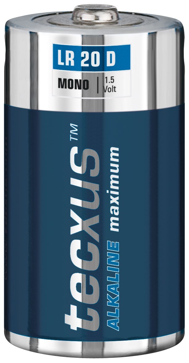 Piles alcaline LR 20 - D - pack de 2