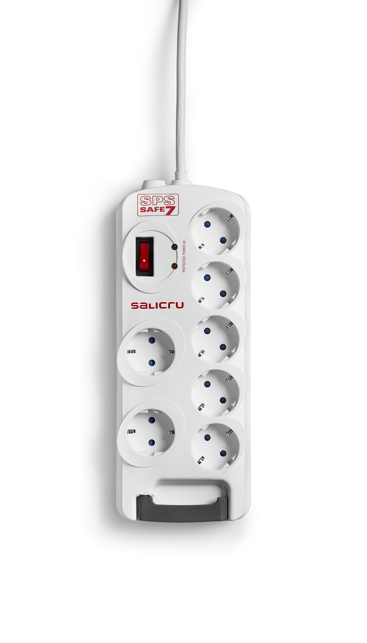 SALICRU - SPS SAFE 7 - Multiprise parafoudre 7 prises
