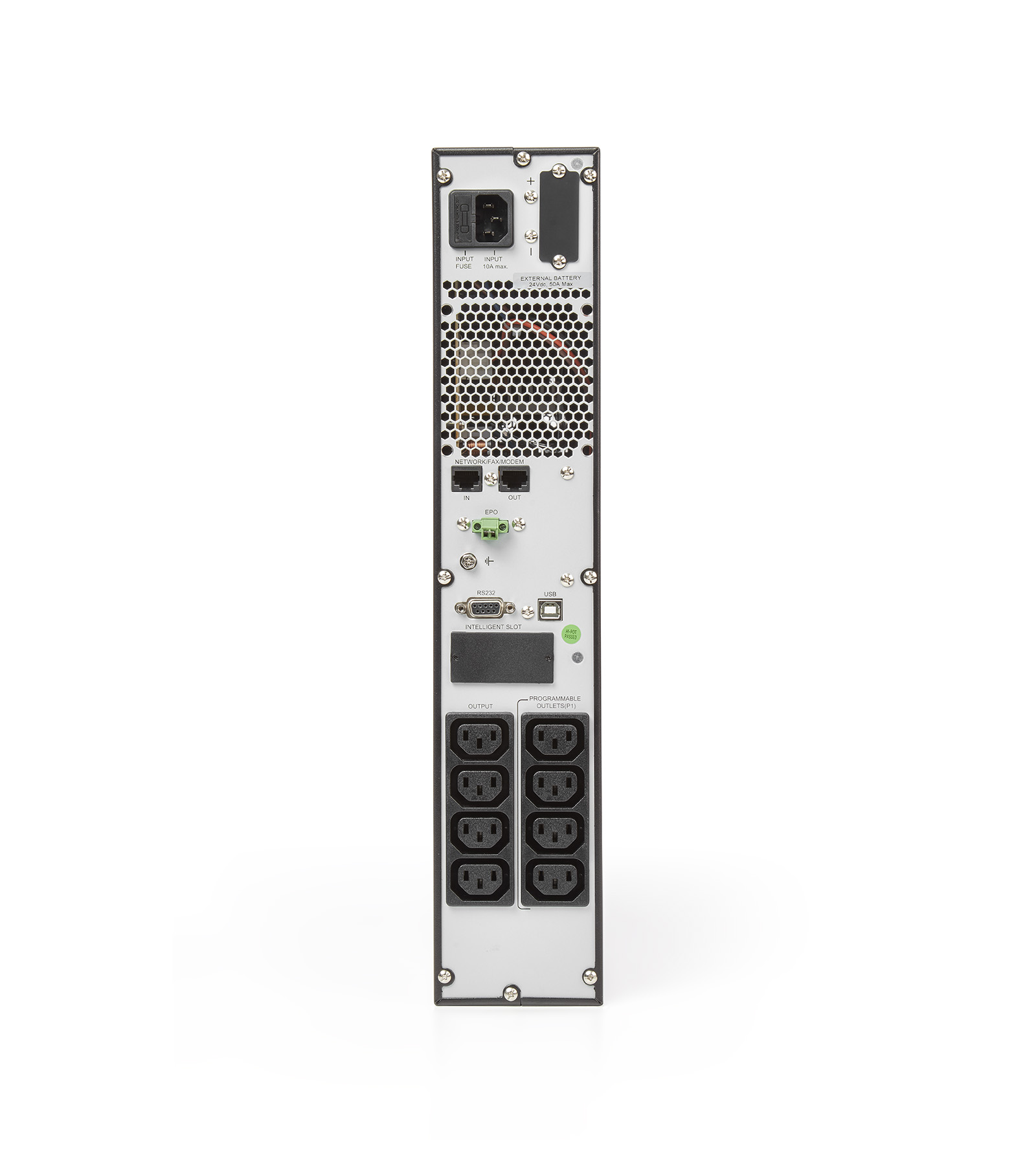 SALICRU - SPS800 ADV RT2 - Onduleur Tour/Rack 2U 800VA 720W 8*IEC LCD