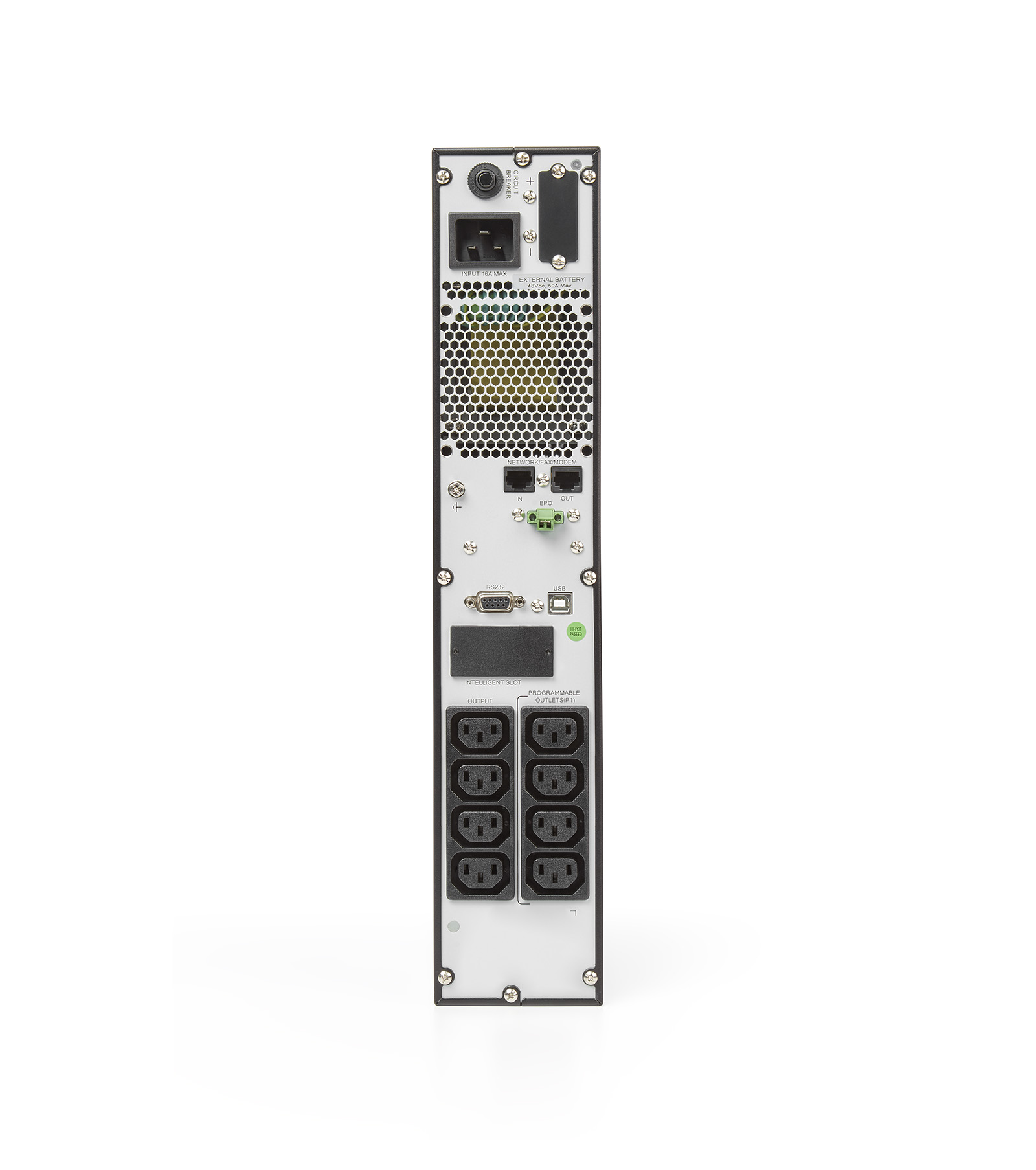 SALICRU-SPS2000ADV RT2- Onduleur Tour/Rack 2U 2000VA 1800W 8*IEC LCD