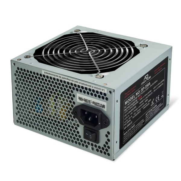 Alimentation puissance nominale 350W (480W max) - 2 Molex - 3 Sata