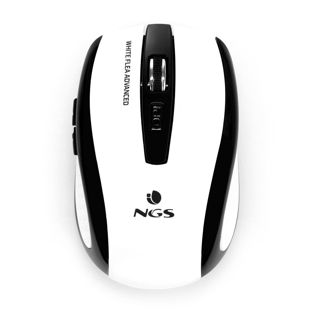 Souris optique sans fil 2,4 Ghz - 800/1600 dpi - 6 Boutons - NGS