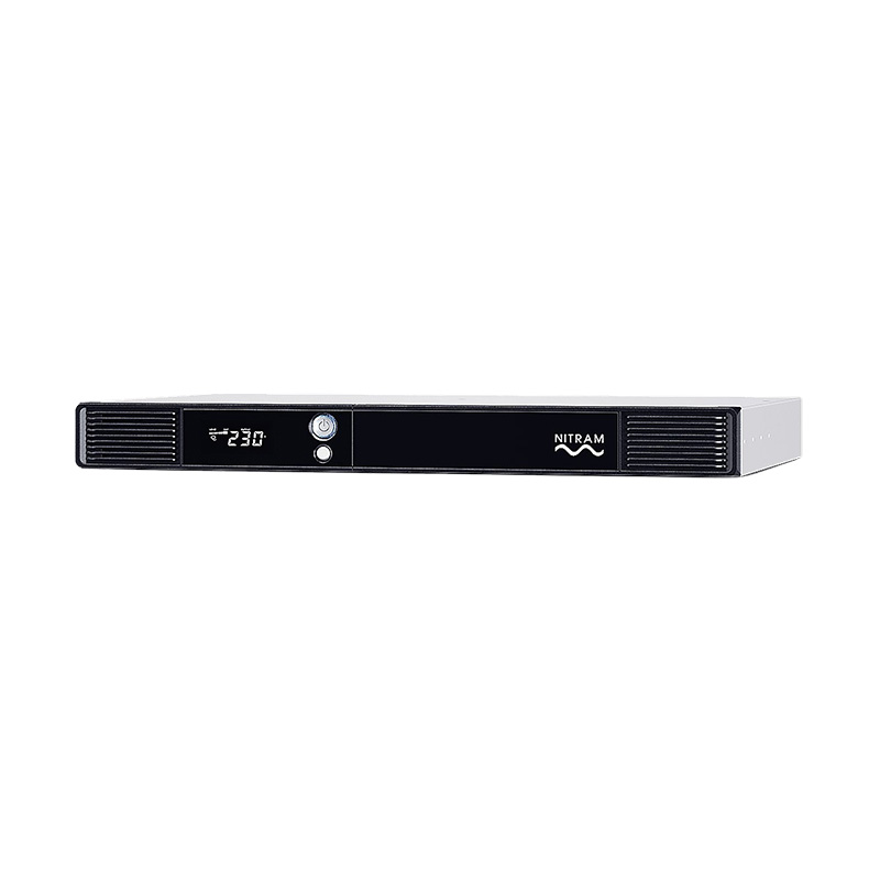 NITRAM - Onduleur rack 600VA 360W - C13x6 - ELITE VALUE 600ELCDRM1U